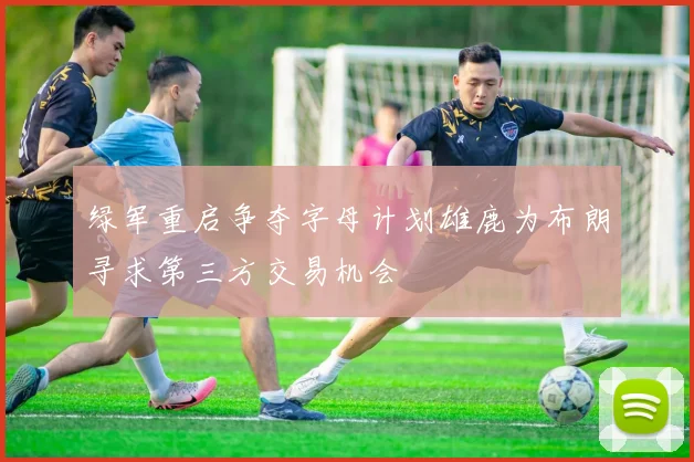 绿军重启争夺字母计划雄鹿为布朗寻求第三方交易机会